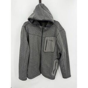 KUIU StrongFleece 260 Full Zip Hoodie Mens 2XL Grey Technical Hunting 14017